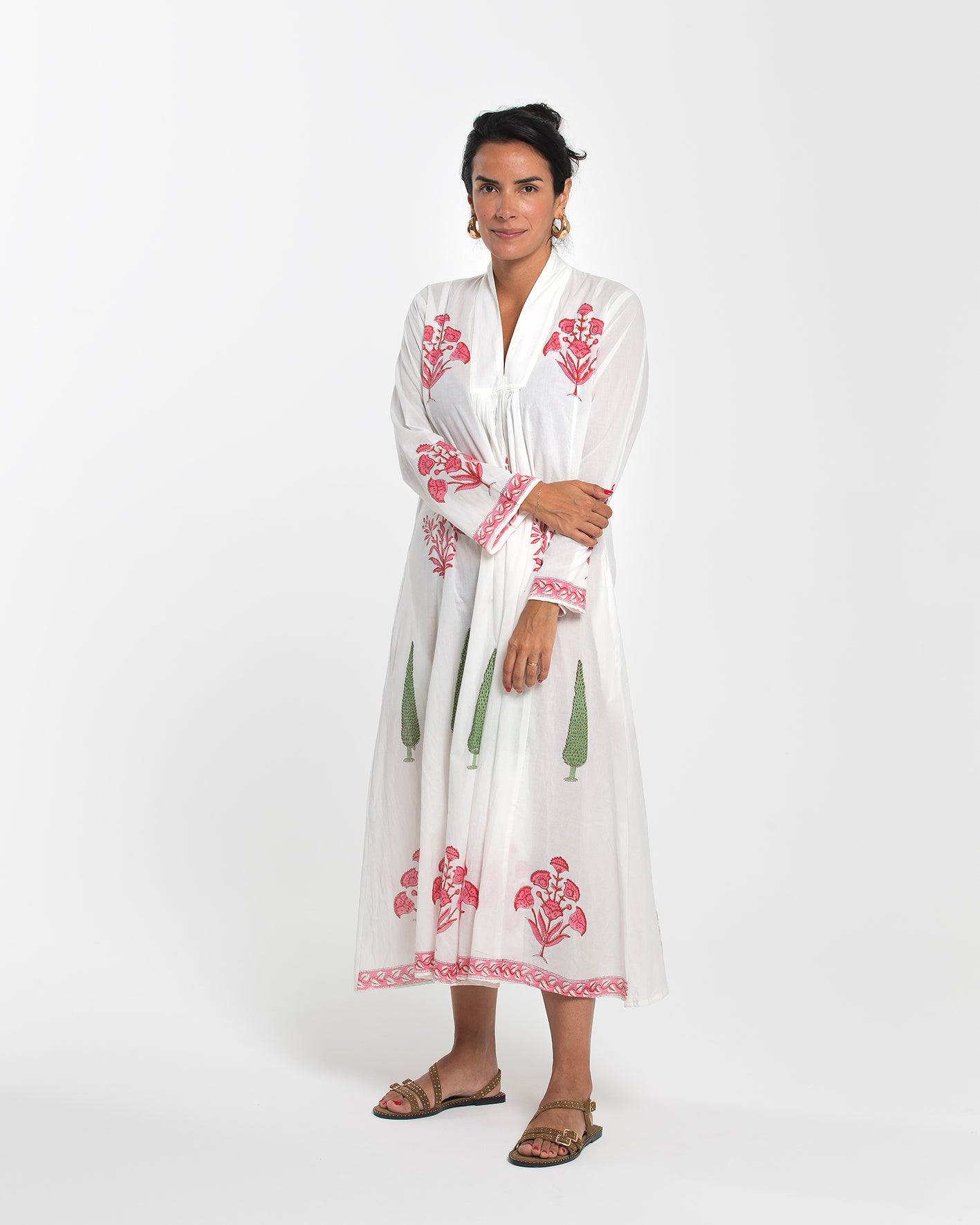 BLOOM GARDEN MIDI DRESS