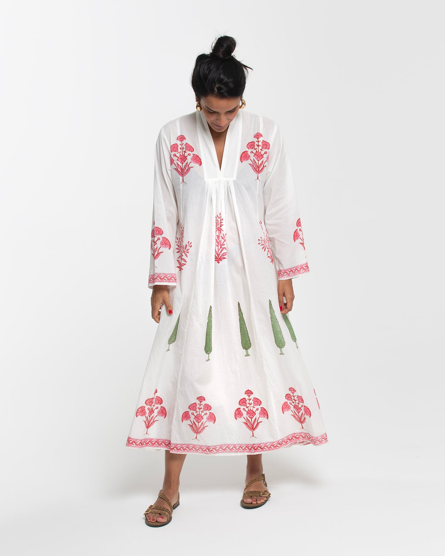 BLOOM GARDEN MIDI DRESS