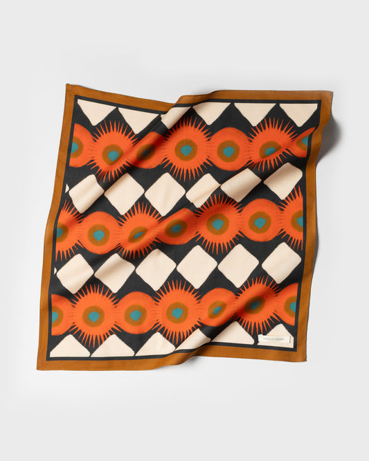 OFF WHITE EXPLOSION COTTON SCARF