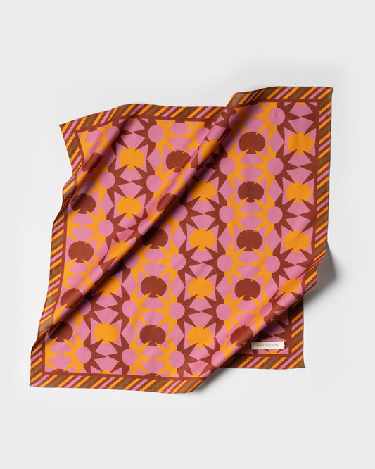 PINK SUNNY COTTON SCARF